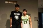 杨瀚森社媒晒和林葳合影&打气 林葳转发：&ldquo;一起加油！&rdquo;